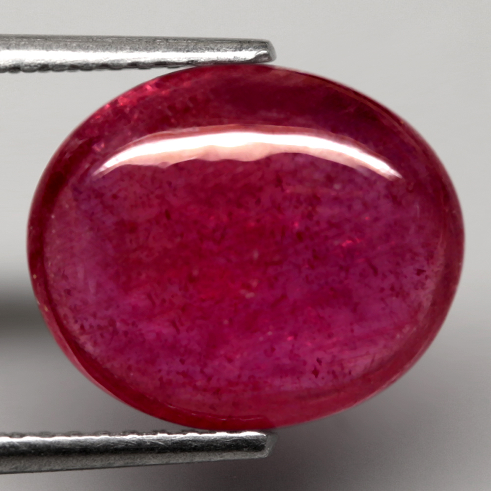 【天然大粒ルビールース 5.97ct:2636】モザンビーク産 Natural Ruby 裸石 標本 鉱物 宝石 コランダム jewelry Mozambique拍卖