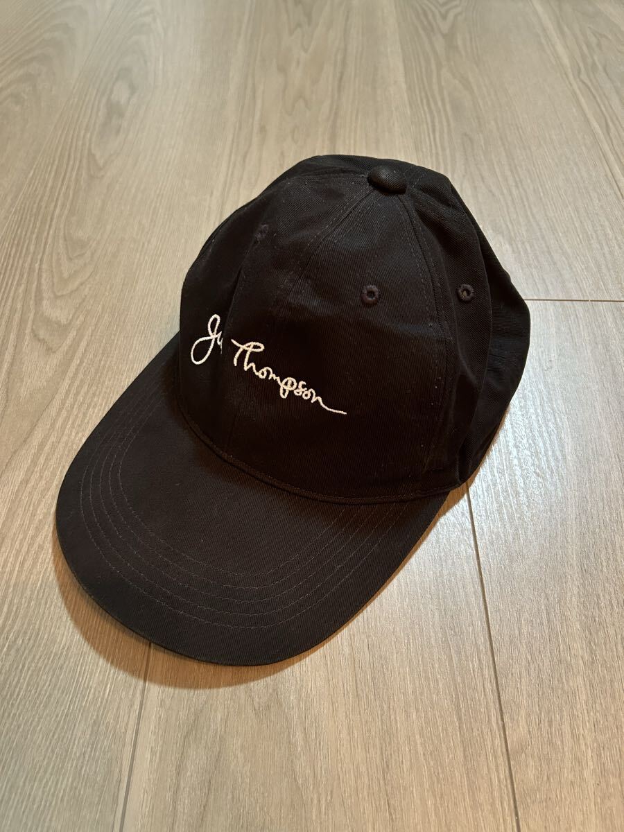 JIM THOMPSON ジムトンプソン キャップ帽子 黒ブラック タイ拍卖