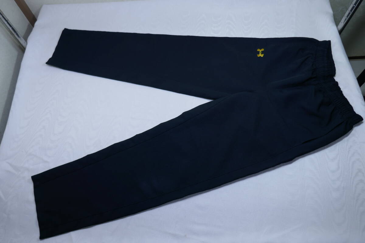 美品 アンダーアーマー ブラック 黒 ウーブンパンツ ロング サイズSM拍卖