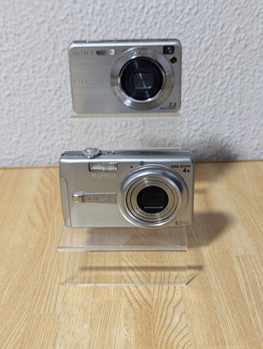 X-060「ジャンク」SONY DSC-W110 フジフイルムFinepix F480 動作未確認拍卖