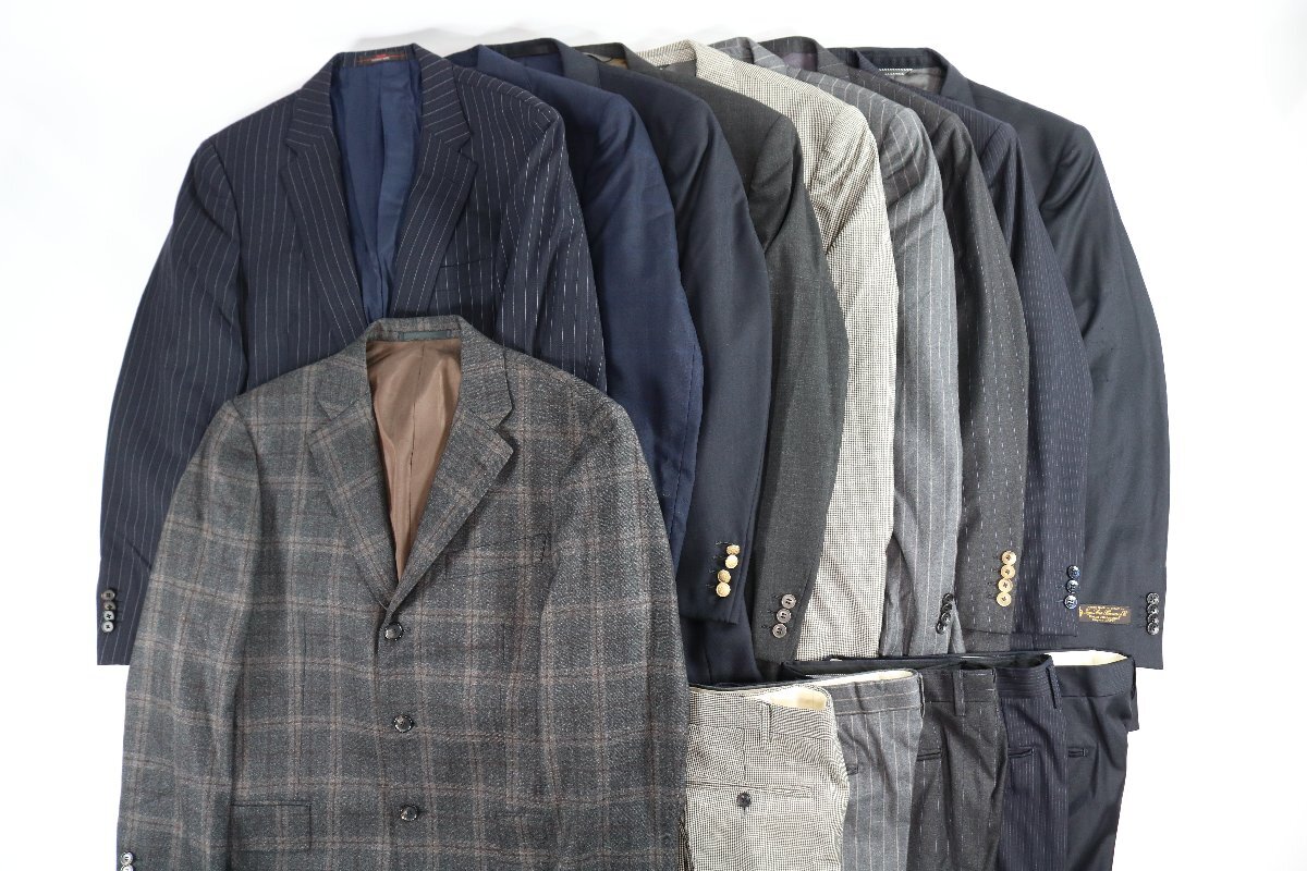 【15点】Loro Piana ロロピアーナ スーツ ジャケット スラックス セットアップ サイズ AB7 94A6 等 紳士 メンズ まとめ 2496-BA拍卖