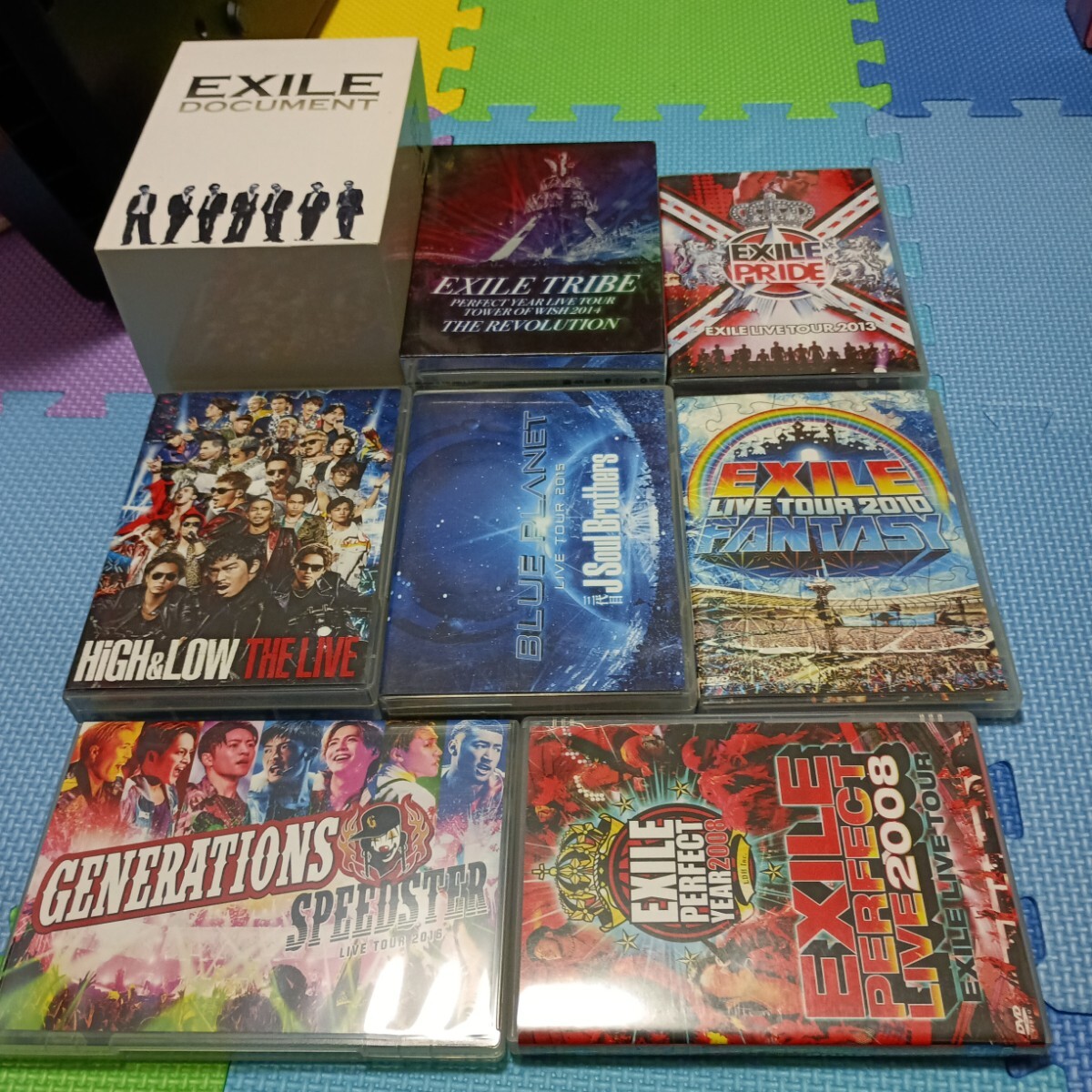 エグザイル EXILE 三代目J LIVE DVD まとめ売り ATSUSHI TAKAHIRO HIRO 売り切り拍卖