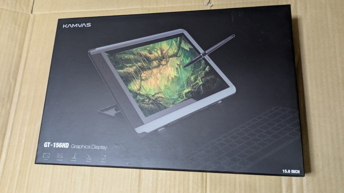 動作未確認ジャンク HUION液晶ペンタブレット KAMVAS GT-156HD ①拍卖