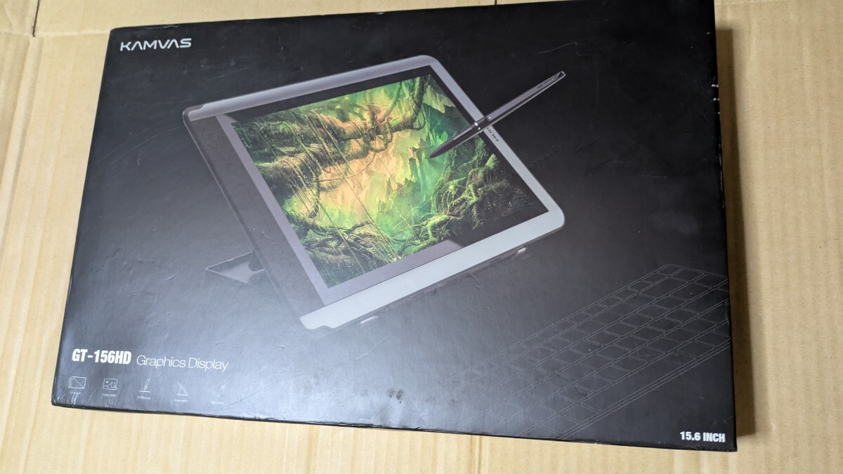 動作未確認ジャンク HUION液晶ペンタブレット KAMVAS GT-156HD ②拍卖