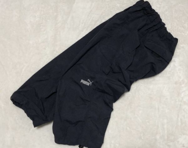 *希少ナイロン100%♪ダークネイビー♪プーマ♪グロップドパンツ  ne×1800拍卖