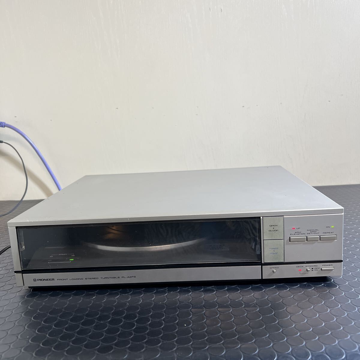 Pioneer PL-44FS FRONT LOADING STEREO TURNTABLE パイオニア ヴィンテージ 通電チェック済み拍卖