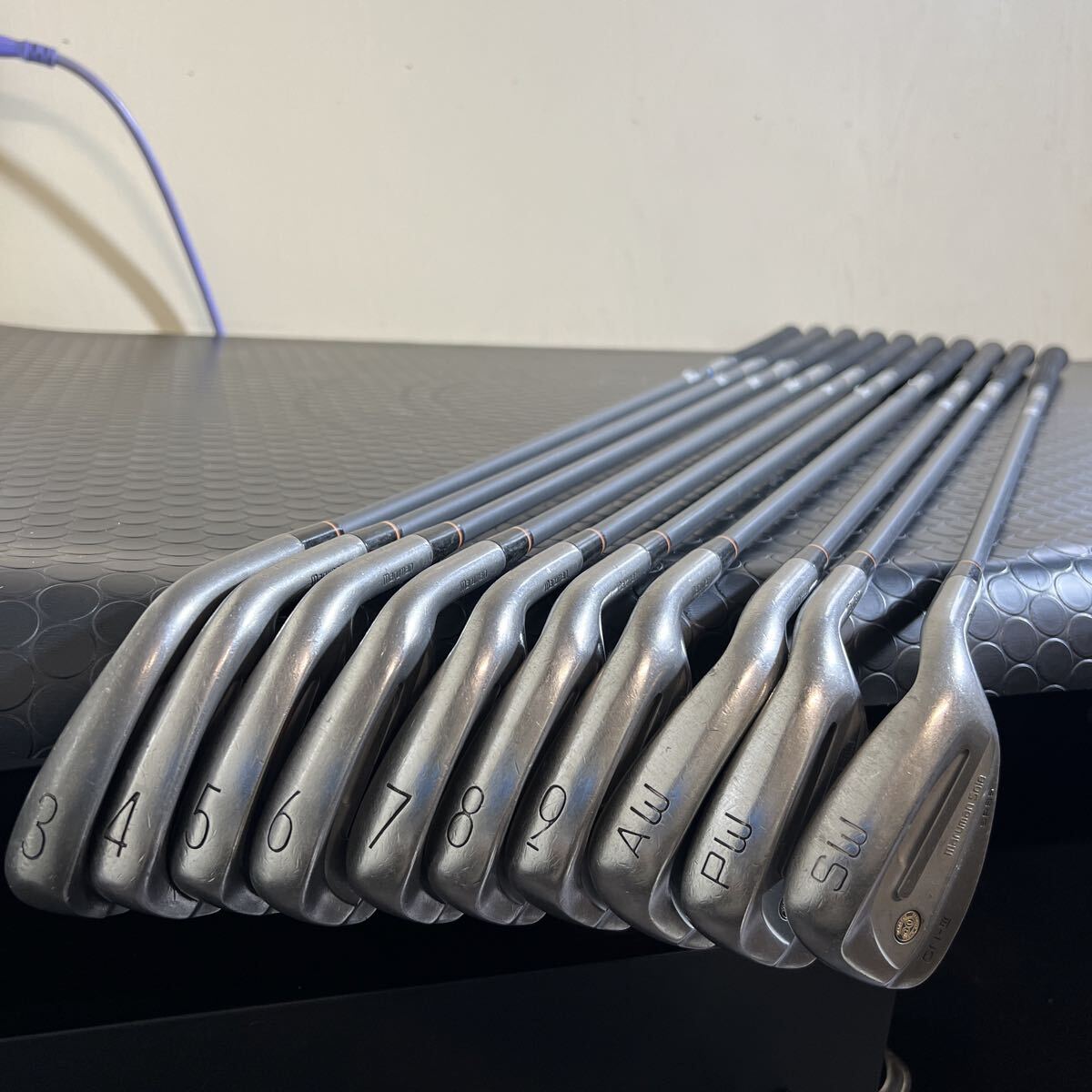 maruman Sole GN-Ⅲ アイアンセット マルマン 10本セット 3~9 SW PW AW拍卖