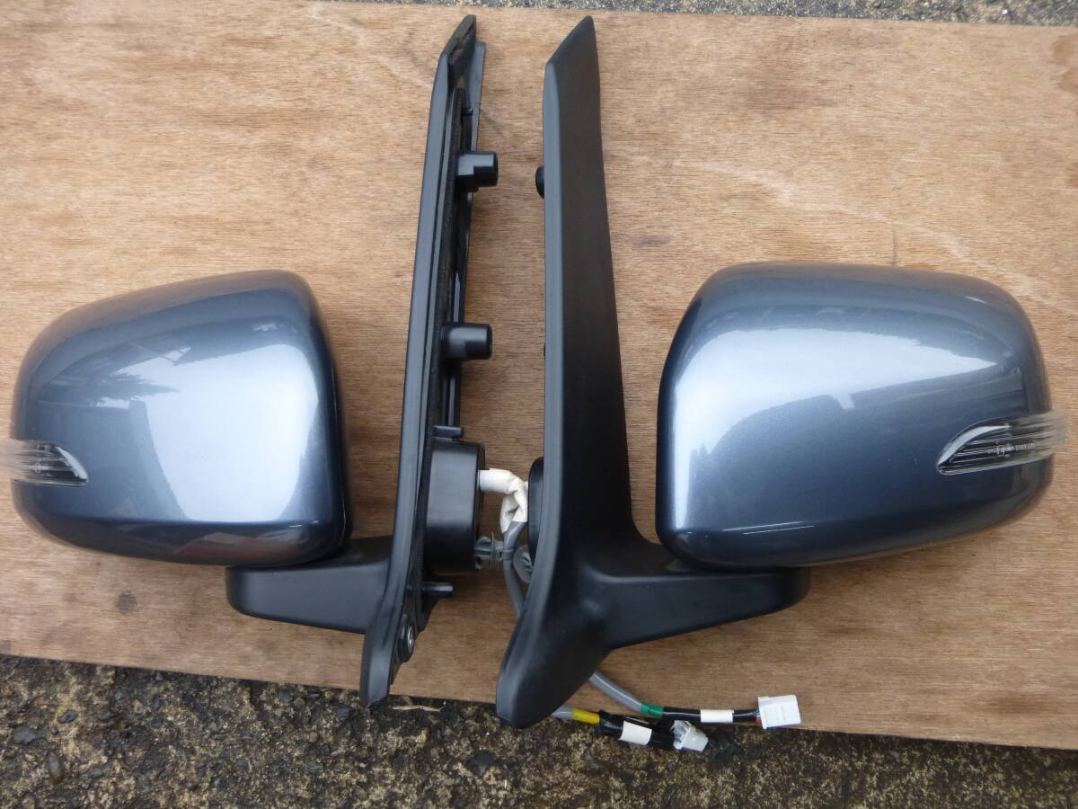 タントエグゼ L455S ウインカー付きドアミラー 左右セット カラーS33 美品拍卖