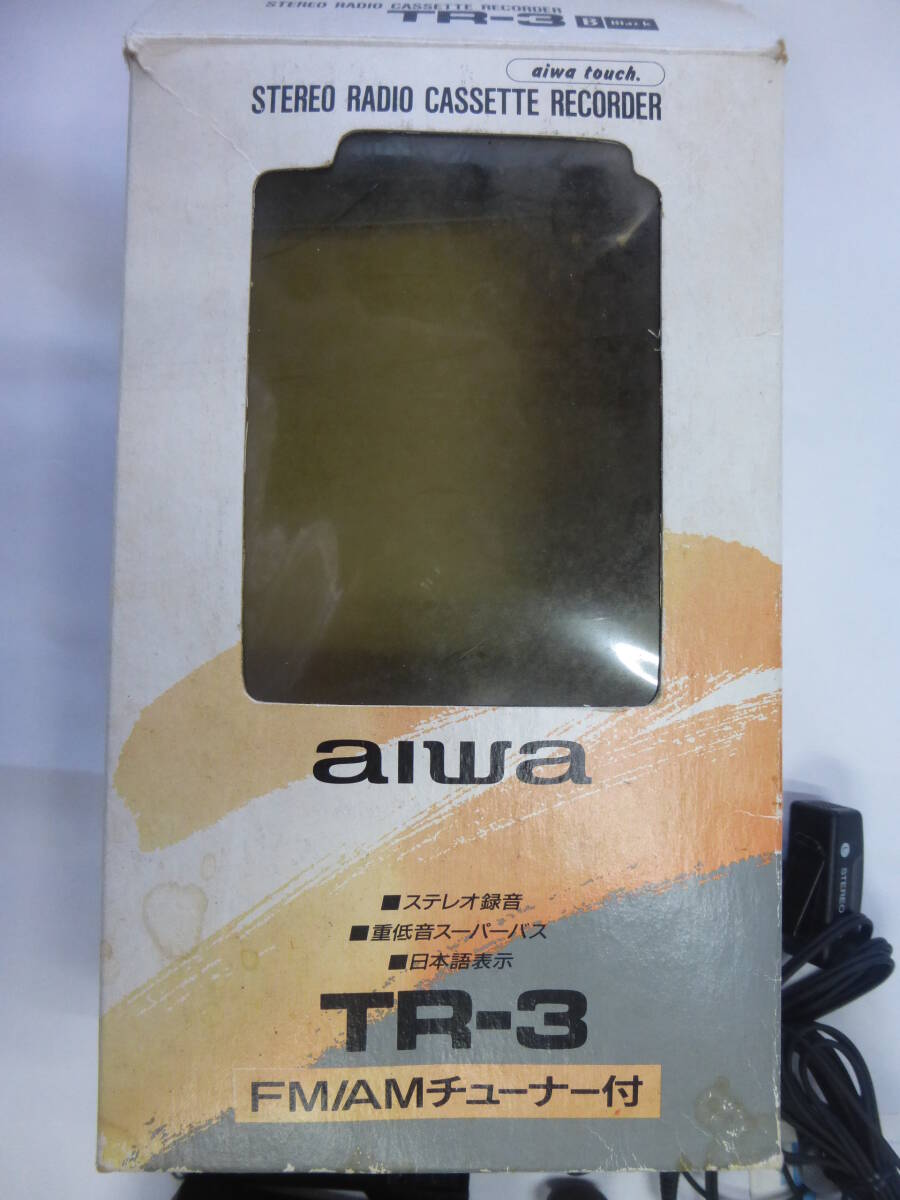 アイワ TR-3 ラジオチューナー付きカセットレコーダー 昭和レトロ拍卖