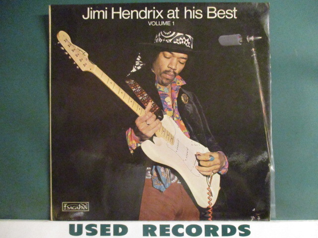 Jimi Hendrix : Jimi Hendrix At His Best Volume 1 LP (( サイケデリック! / 落札5点で送料当方負担拍卖