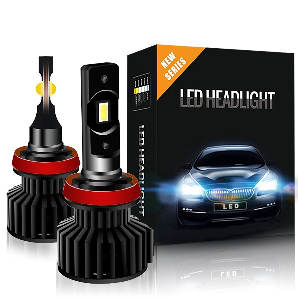 送料無料!LED電球 ヘッドライト フォグランプ 一体型 HB3/HB4/H7 16000LM ホワイト 6000K 車検対応 一年保証 純正球と同じサイズ GR拍卖