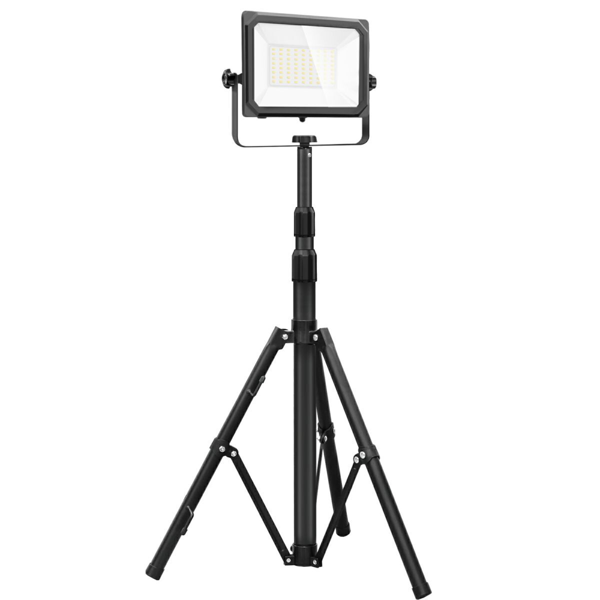 送料無料 1セット LEDスタンドライト 作業灯 50W LED投光器 IP65 防水 5Mコード 三脚 スタンド LED作業灯 ワークライト CEL-P拍卖