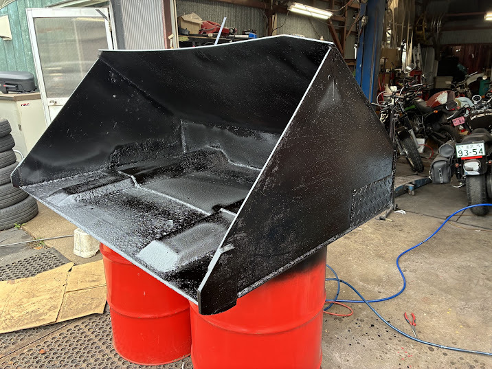 フォークリフト 排雪バケット 排土板 スノープラウ バケット 除雪板 幅150cm 高さ70cm バケット奥行115cm拍卖