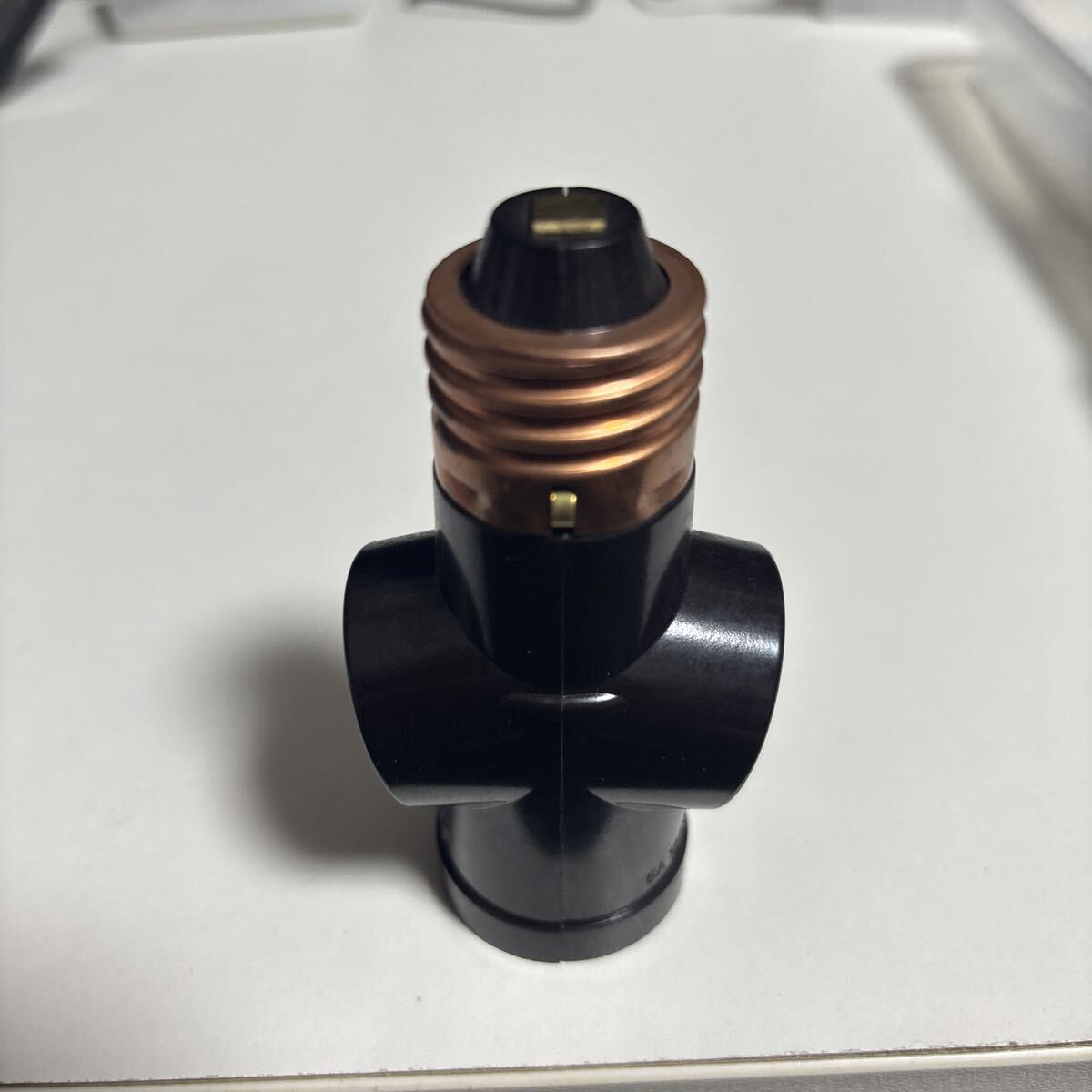 固6016 National(現Panasonic) E26 セパラボディ 電球ソケット コンセント変換 WH3031 1970年01月01日発売 丸型1灯2差クラスタ拍卖