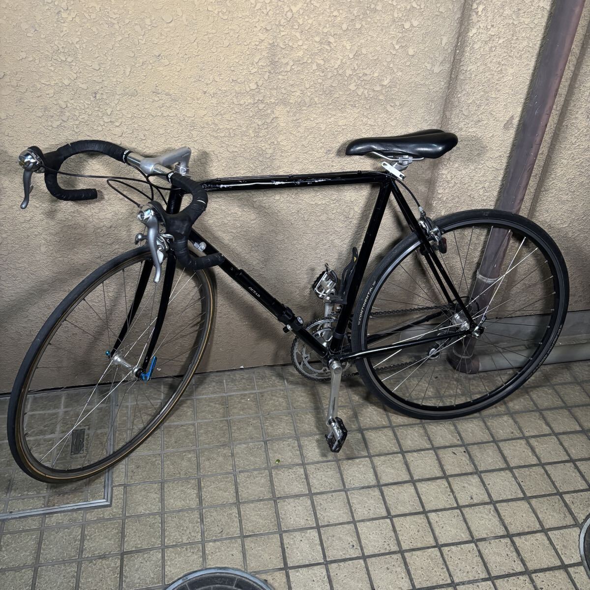 SHIMANO 600 ビンテージ ヴィンテージ ロードバイク ボディ&シートポスト&空気入&ボトルケージ以外 分解して発送予定 未分解状態拍卖