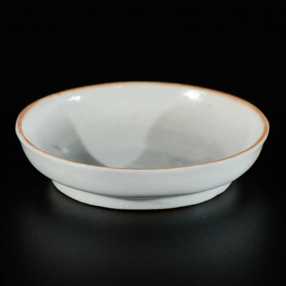 YH874 唐物 宋時代 白磁 小皿 茶道具 陶磁器 中国 骨董 古董 古美術拍卖