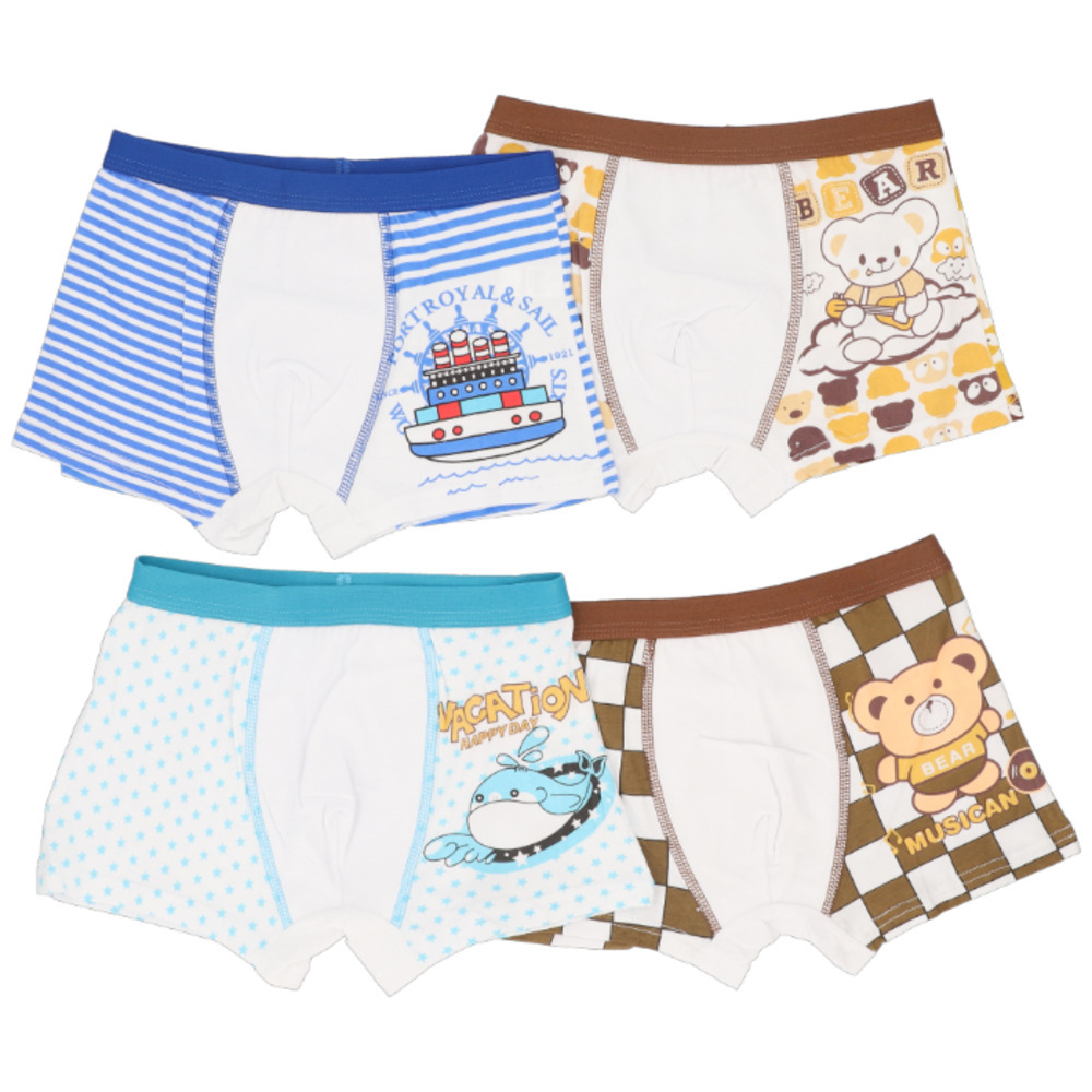 ☆ A ☆ L ☆ 男の子 ボクサーパンツ コットン 下着 キッズ パンツ 男の子 ボクサーパンツ ボクサーブリーフ ブリーフ インナー拍卖