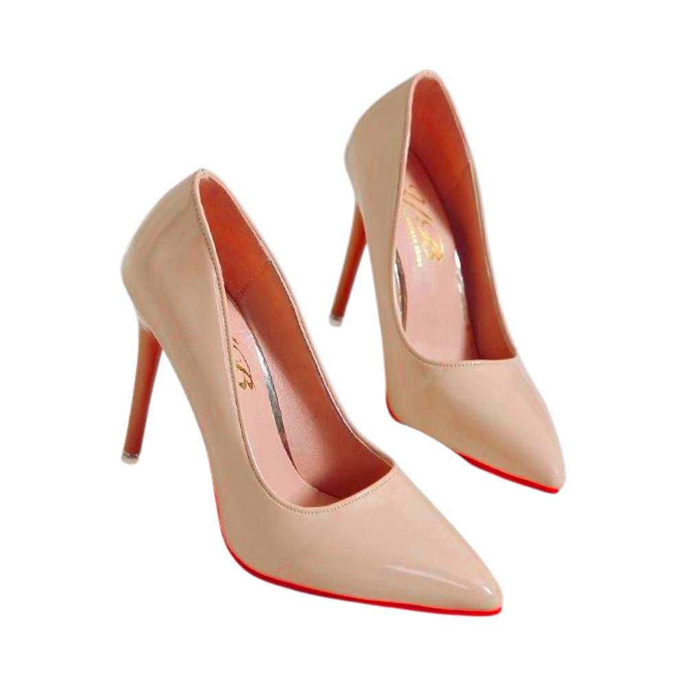 ☆ ベージュ ☆ 35(22.5cm) ☆ ハイヒール パンプス ハイヒール 10cm パンプス ベーシックパンプス ウェディングシューズ拍卖