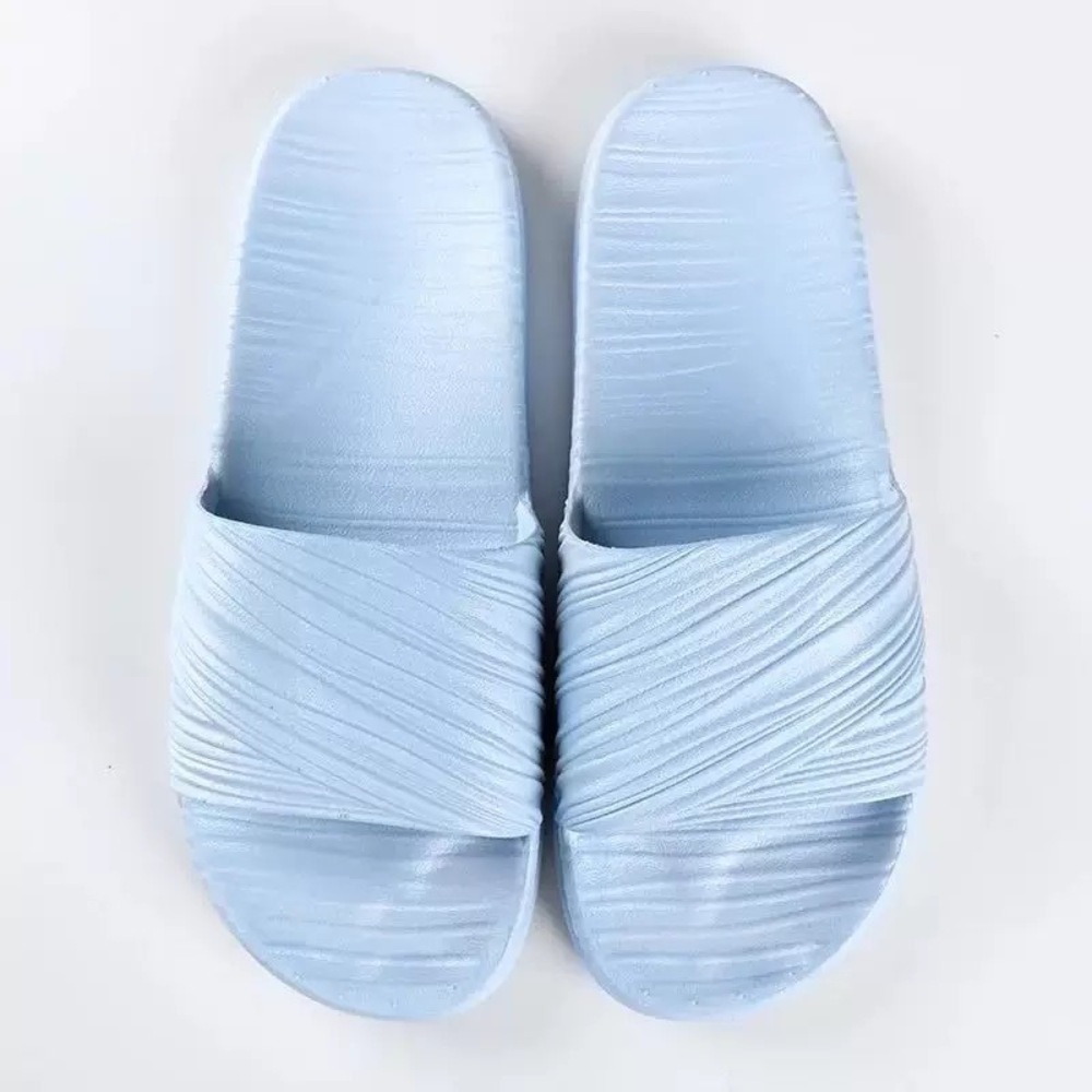 ☆ スカイブルー ☆ 36/37(23.5cm) ☆ スリッパ 洗える 波柄 zxslipper889 スリッパ 洗える ルームシューズ 室内 室内履き サンダル拍卖