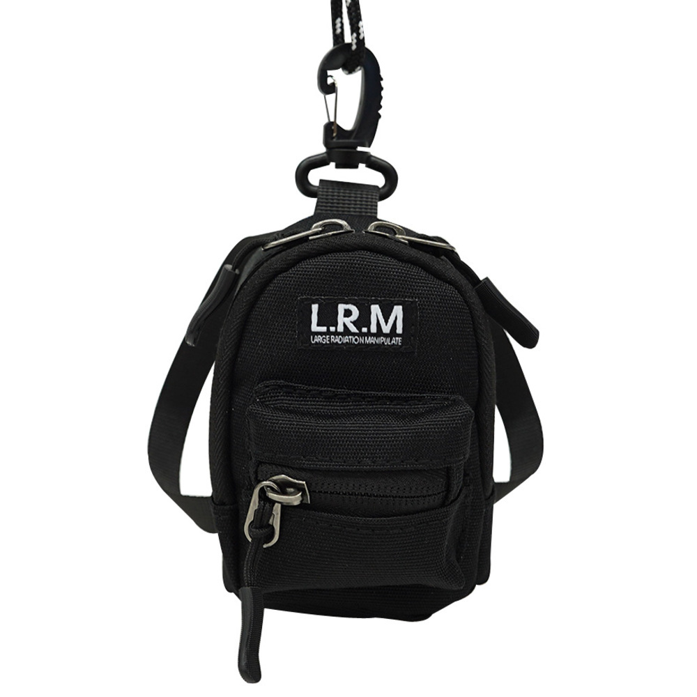 ☆ BLACK ☆ リュック型ミニショルダーポーチ L.R.M バッグ NC-1152 ポーチ ショルダーバッグ 小物入れ キーケース イヤホンケース拍卖