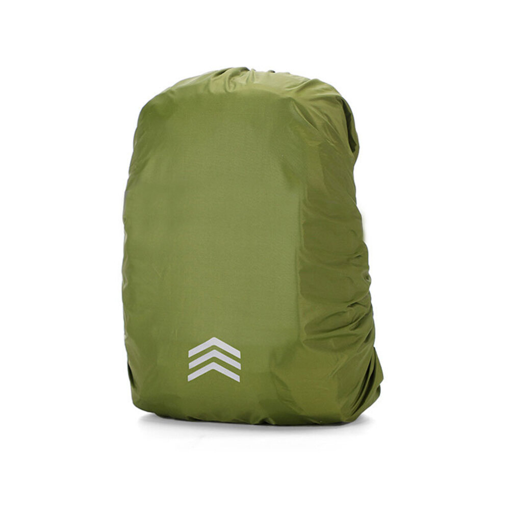 ★ カーキ ★ M(40-50L) ★ リュックカバー リュックカバー レインカバー カバー 撥水 はっ水 光反射 光反射テープ拍卖