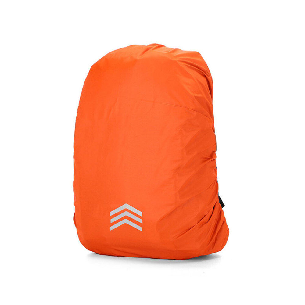 ★ オレンジ ★ M(40-50L) ★ リュックカバー リュックカバー レインカバー カバー 撥水 はっ水 光反射 光反射テープ拍卖