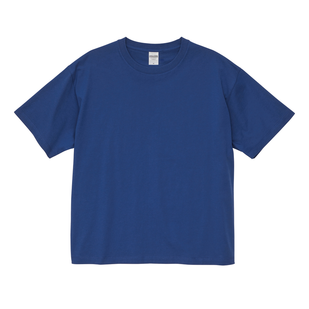 ☆ 095.マリンブルー ☆ Lサイズ ☆ ユナイテッドアスレ 6.5オンス ボックスシルエットTシャツ United Athle ユナイテッドアスレ Tシャツ拍卖