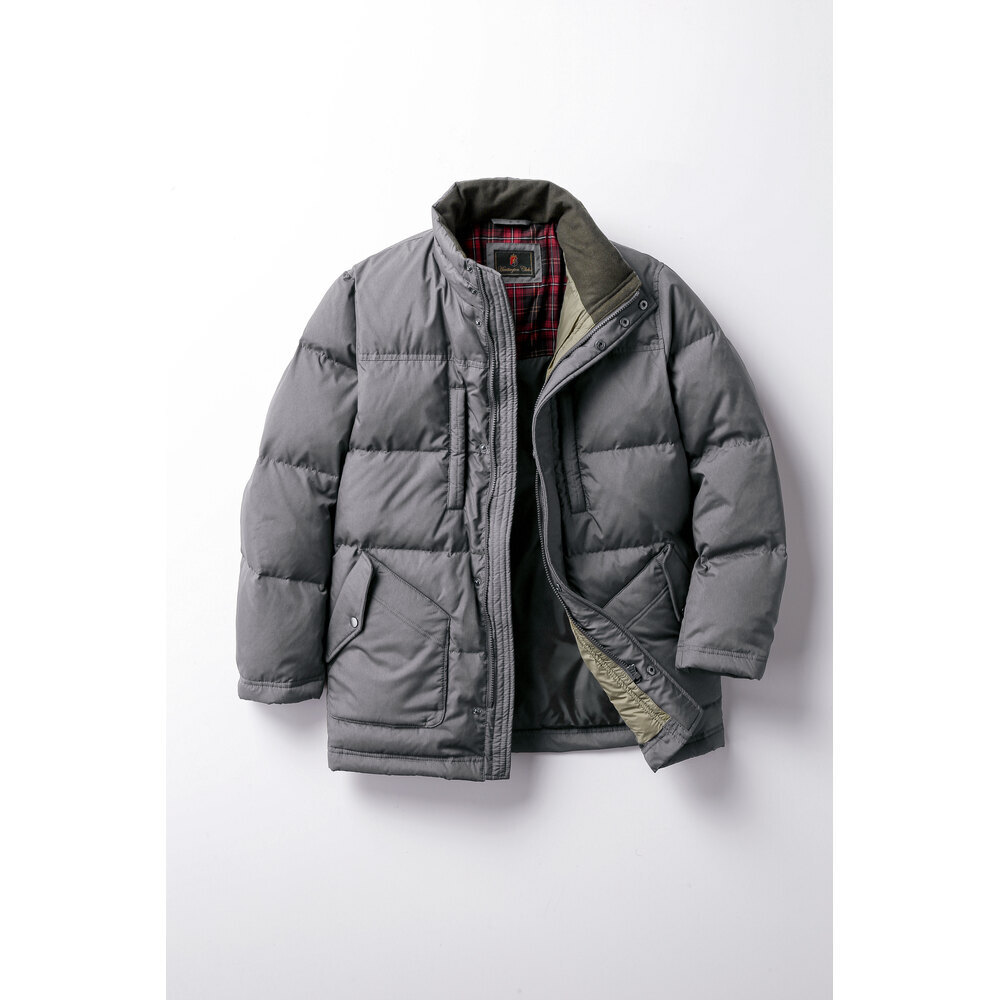 ☆ 02チャコール ☆ Lサイズ ☆ ポケットいっぱい撥水ダウンジャケット ダウンジャケット メンズ ジャケット ダウン 上着 あったか 暖か拍卖