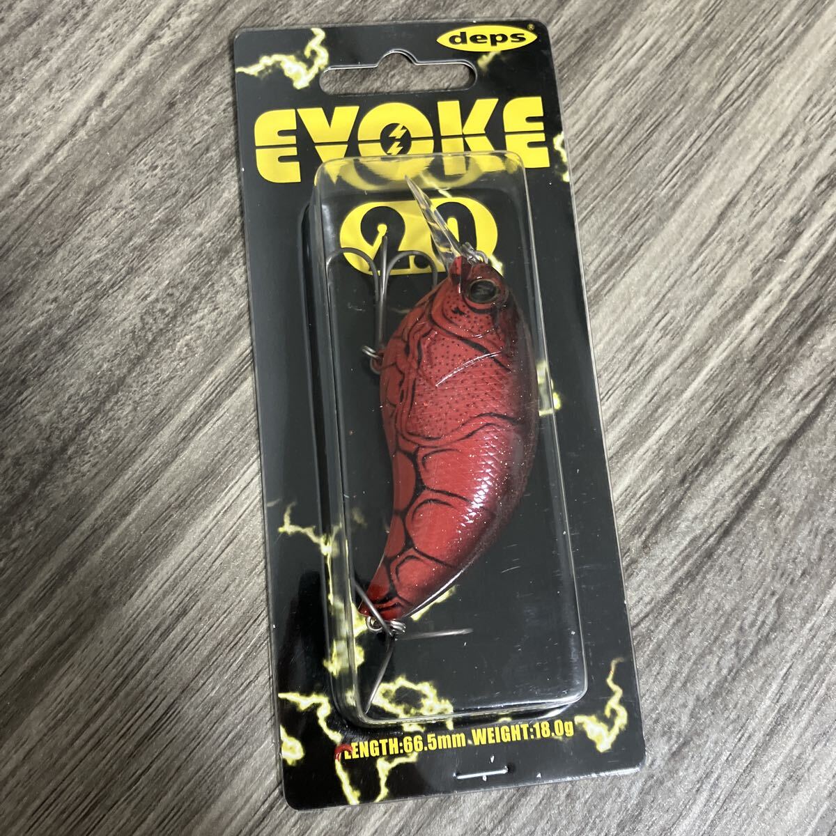 新品 デプス deps イヴォーク EVOKE 2.0 #025 ヒデンレッドクロー UVカラー拍卖
