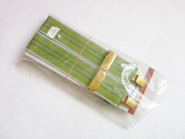 新品/ビンテージ/BIG MAC/POLICE BRACE/伸縮素材/クリップ式/X型ワークサスペンダー/Xバック/ビッグマック/デッドストック/D140-52-0005ZV拍卖