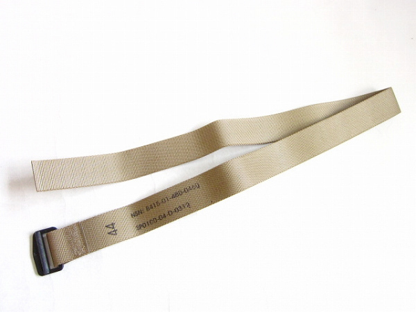 【新品】実物/米軍/DSCP/リガーズ ベルト/TAN/44インチ/ナイロン/ウェビングベルト/サバゲー/デッドストック/D140-51-0036拍卖