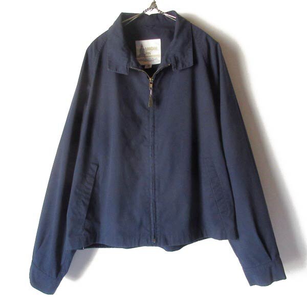LONDON FOG 一枚袖 ドリズラー ジャケット 紺系 46REG XXL程度 ロンドンフォグ スウィングトップ ビンテージ D151-17-0014ZVW拍卖