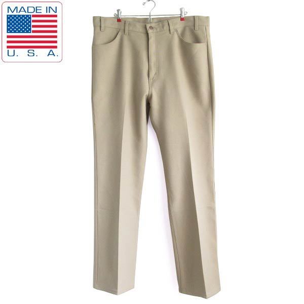 1995年製 USA製 リーバイス10517-6122 ブーツカット スタプレ パンツ ベージュ系 W42 517 スタプレスト 90s ビンテージ D143-25-0018ZV拍卖