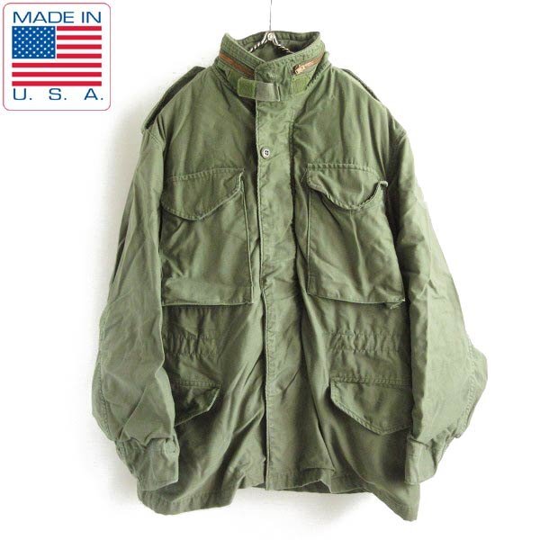 80s USA製 実物 米軍 M-65 3rd フィールド ジャケット S-S ブラスジップ サード レア アメリカ製 ビンテージ D146-18-0037XVW拍卖