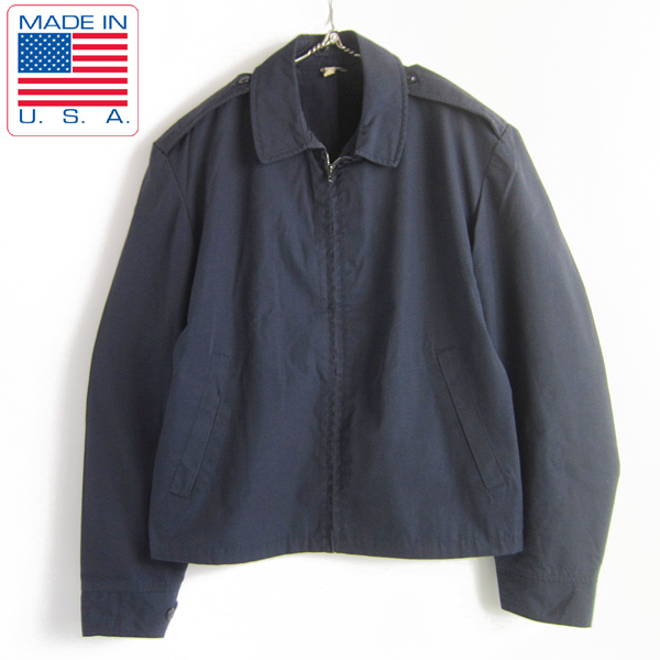 60s USA製 実物 米軍 USAF ライトウェイト ジャケット 紺系 40R BLAUER オリジナル品 ミリタリー レア ビンテージ D127-17-0005ZV拍卖