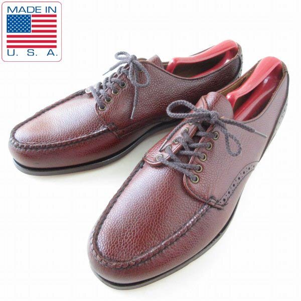 希少 新品 USA製 G.H.Bass&Co. SPORTOCASIN モカシン 10.5D 28.5cm グレインレザー 茶系 デッドストック アメリカ製 D149-32-0002ZT拍卖
