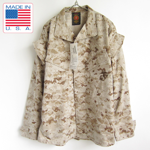 新品/実物/米軍/USMC/デザート/デジカモ/迷彩ジャケット【S-S】ミリタリージャケット/サバゲー/デッドストック/D138-17-0002ZV拍卖