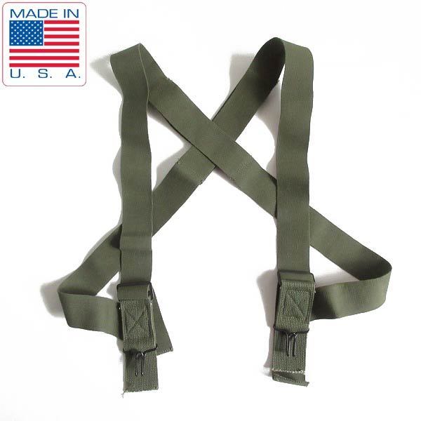 新品 50's USA製 米軍 M1950 サスペンダー 伸縮素材 M51,M65パンツ用 サバゲー サバイバルゲーム ビンテージ デッドストック/D143-52-0037拍卖
