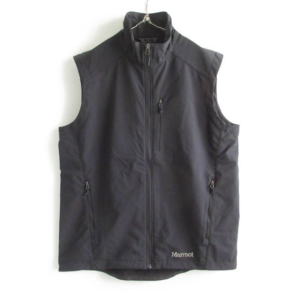 新品 Marmot マーモット 薄手 アプローチ ベスト 黒 L 企業物 アドバタイジング 未使用品 デッドストック D149-05-0008ZV拍卖
