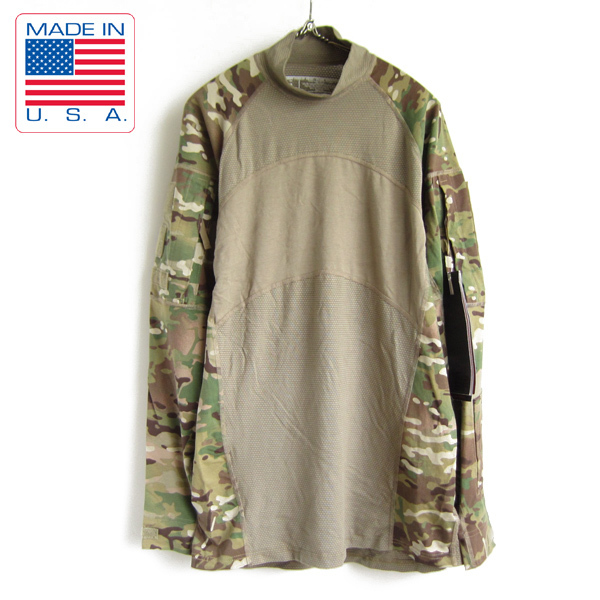 新品 実物 米軍 US ARMY ACS コンバットシャツ マルチカム迷彩【L】ミリタリー 迷彩 サバゲー デッドストック D138-13-0025ZV拍卖