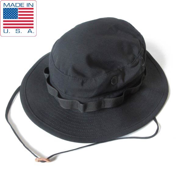 新品 USA製 米軍タイプ MIL SPEC ブーニーハット 黒 ブラック アメリカ製 リプロダクト デッドストック D151-41-0001ZV拍卖