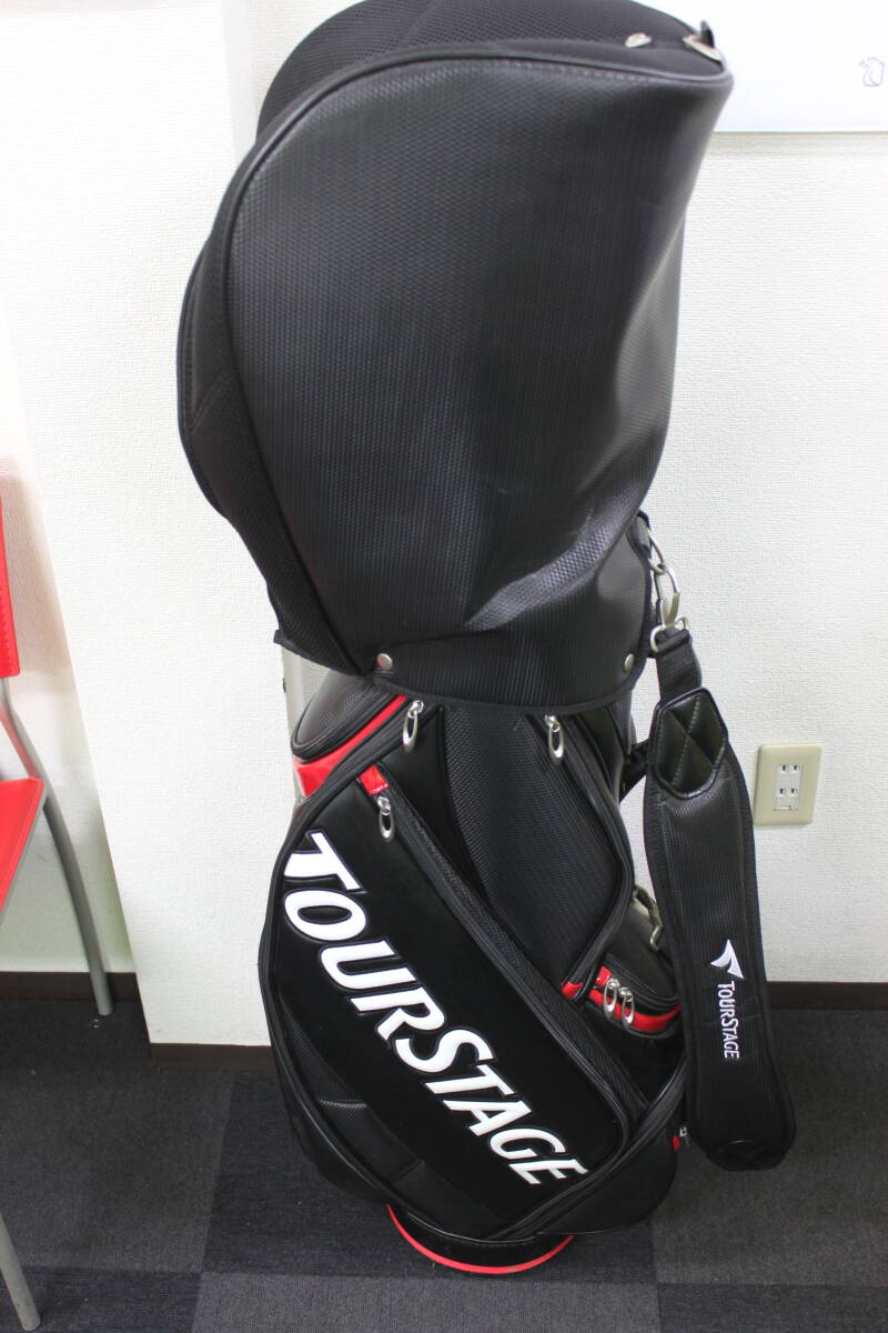 〇中古品 保管品 BRIDGESTONE ブリヂストン TOURSTAGE V6000 ドライバー パター アイアン 11本フレックス R B-016iR ゴルフセット拍卖