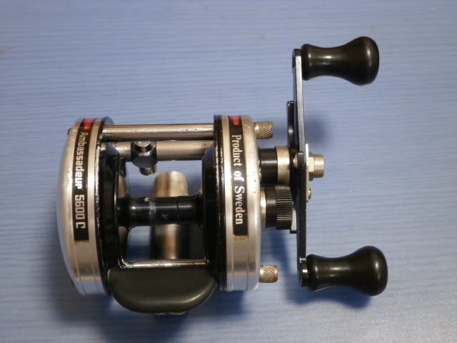 ☆激安 ABU 5600C オールド EF エビス扱い OLD old abu 5600C (ライギョ・バス・かご釣り・鯉釣り・80年代・へドンにも ☆拍卖