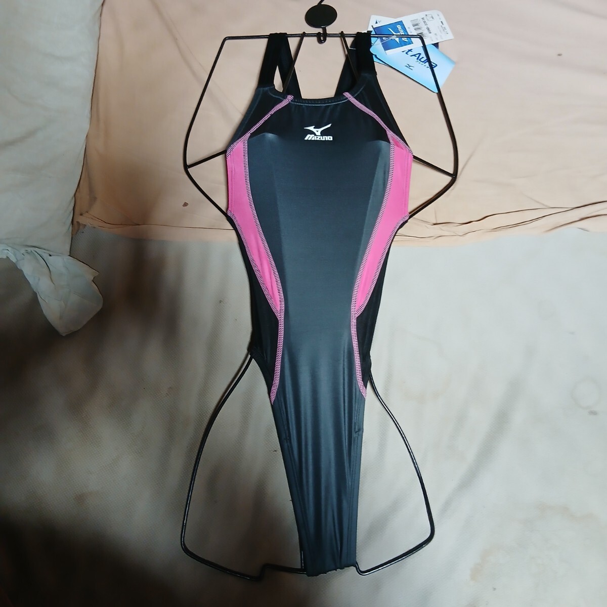 ミズノ、130、フィットオーラ、 小尻カット、 ハイカット、 ハイレグ、 ワンピース、 競泳水着、レディース競泳水着拍卖