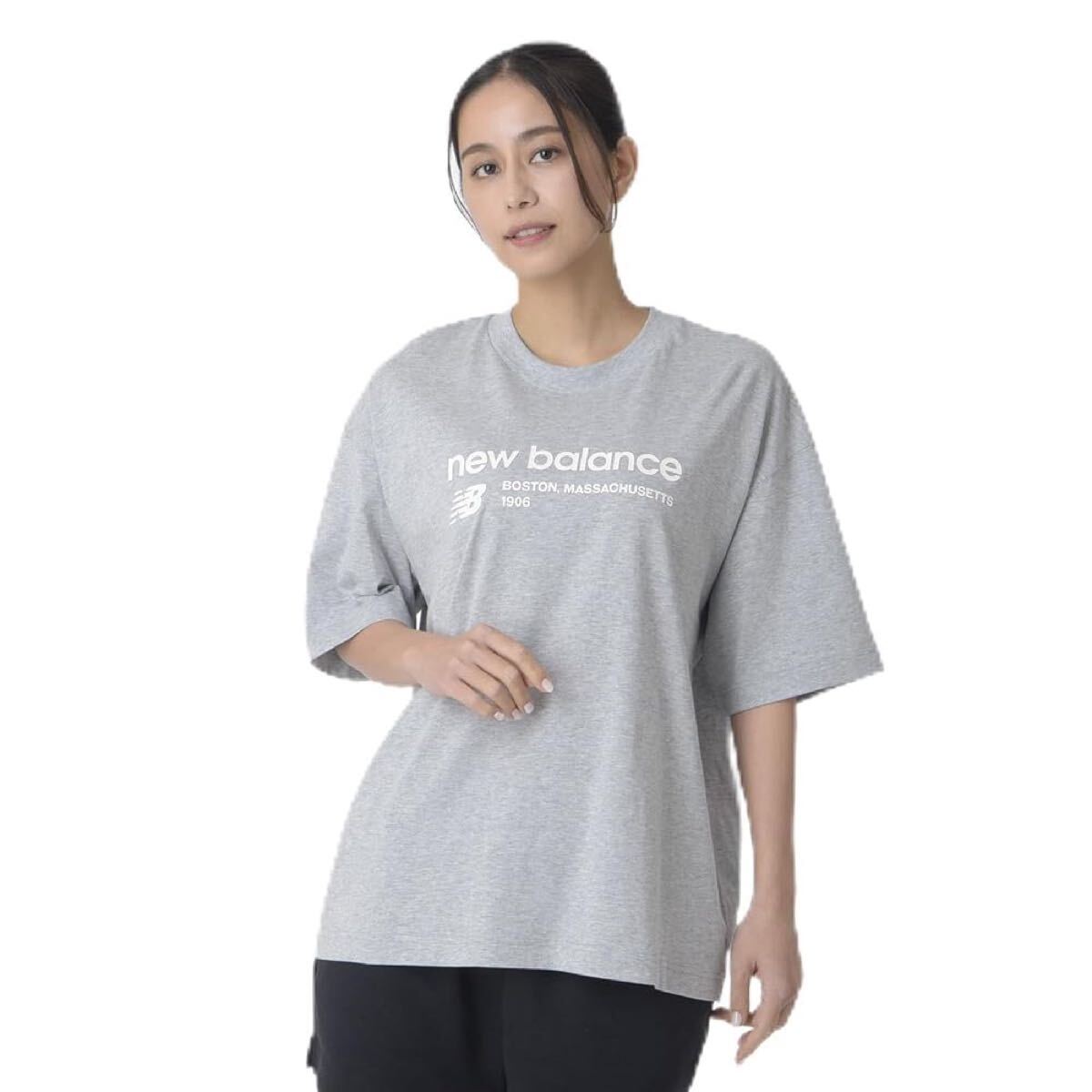 ニューバランス Linear Heritage オーバーサイズTシャツ XS拍卖