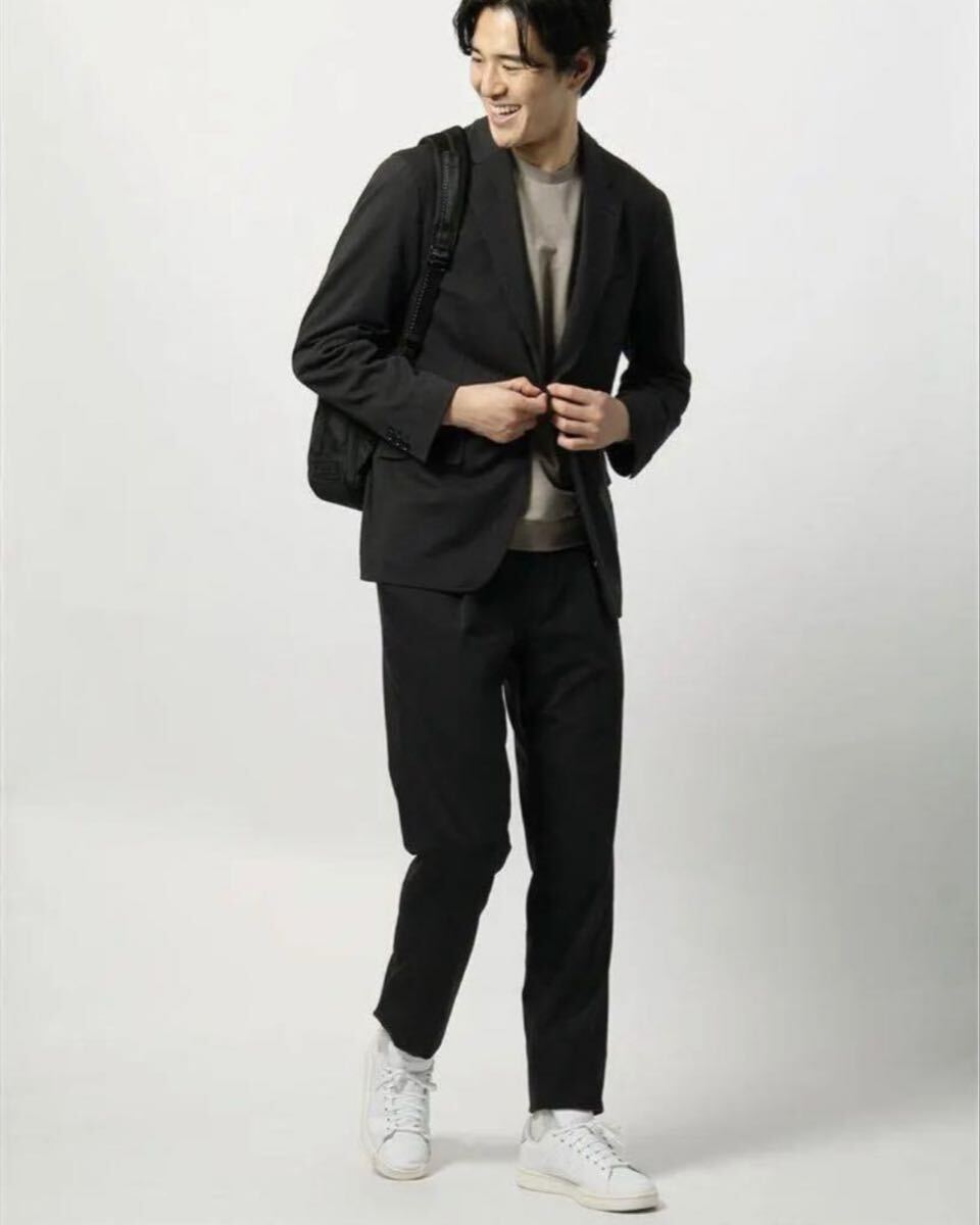 スーツカンパニー COMMUTECK イージーパンツ サイズL 裾上済みパンツ拍卖