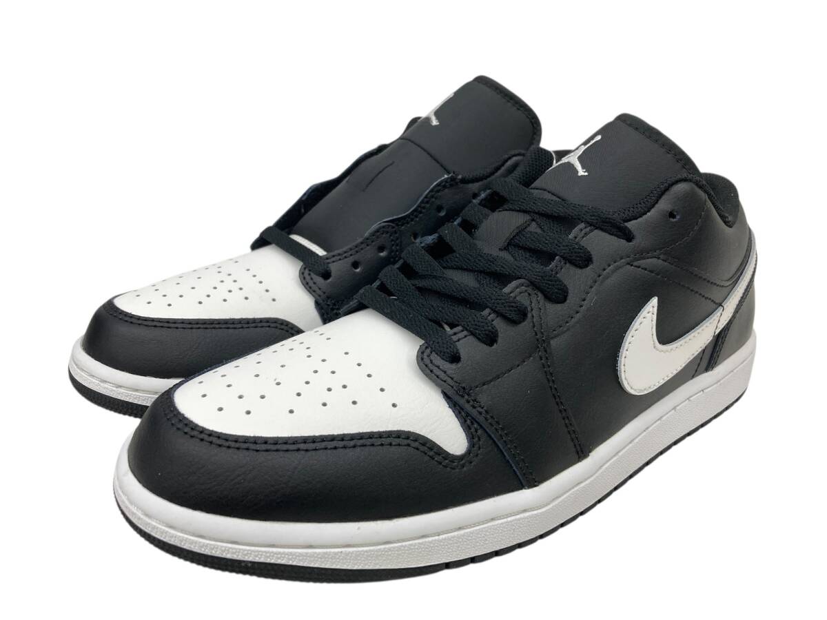 NIKE (ナイキ) AIR JORDAN 1 LOW Orca エアジョーダン1 ロー オルカ スニーカー 553558-043 28cm US10 ブラック×ホワイト メンズ/028拍卖