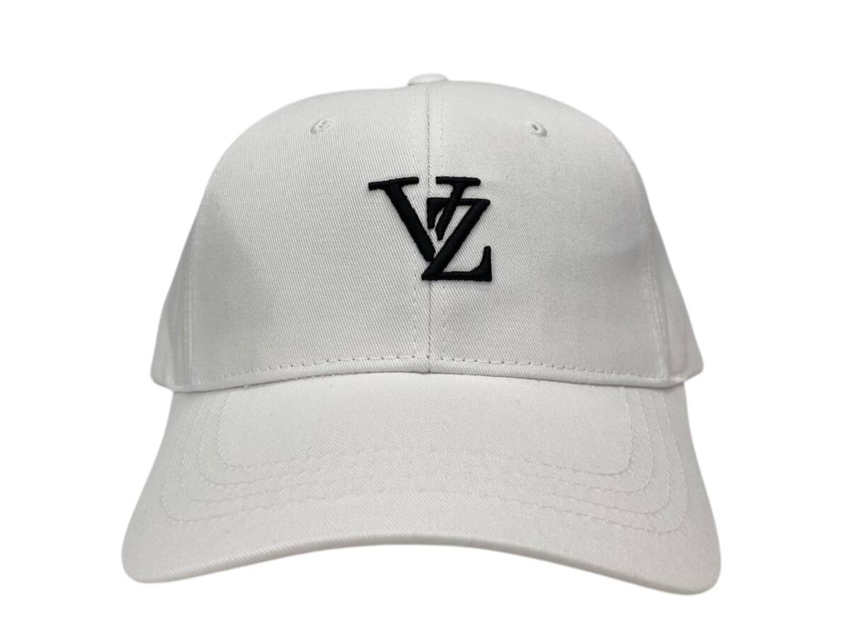 VARZAR (バザール) 3D Monogram logo over fit ball cap キャップ 507 F ホワイト レディース/009拍卖