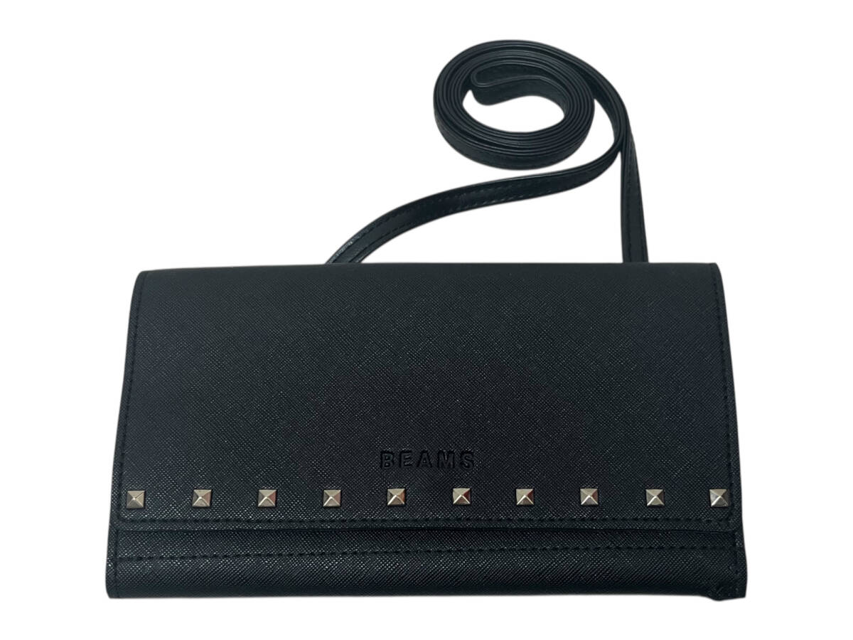 BEAMS (ビームス) ショルダーバッグ ブラック メンズ/065拍卖