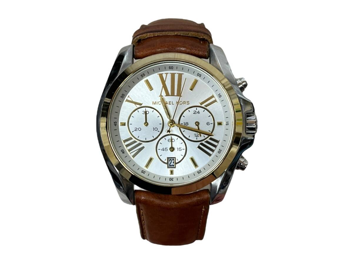 MICHAEL KORS (マイケルコース) アナログ 腕時計 クォーツ レザー メンズ/199拍卖
